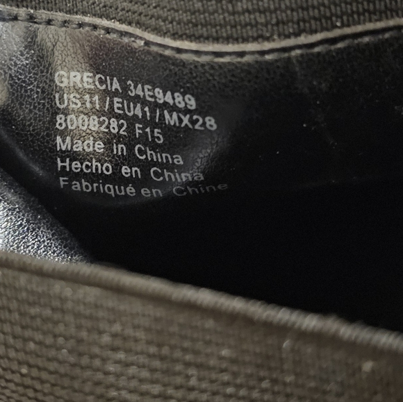 Calvin Klein. Women's Suede Ankle Boots. Black. Size 11. - Picture 6 of 6